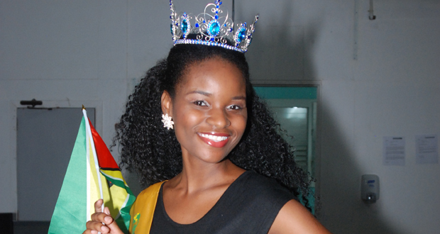 Onesha Hutson, Miss Global International Guyana 2014