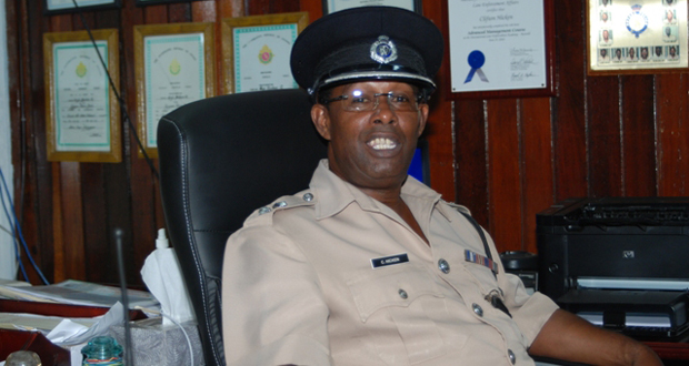 Commander of ‘A’ Division, Senior Superintendent Clifton Hicken