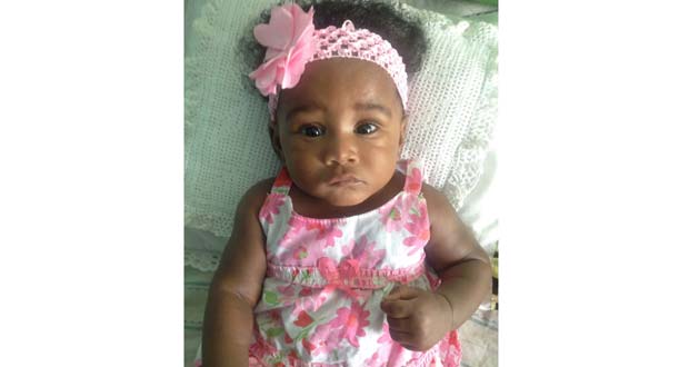 Dead five–month-old Eimi Patterson