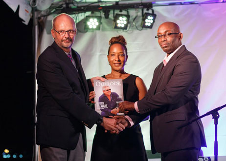 From left, Ambassador Mikael Barfod, Head of Delegation of the European Union to Barbados and the Eastern Caribbean; Pamela Coke-Hamilton – Executive Director, The Caribbean Export Development Agency; and Christopher Lewis – Chairman of the Board, The Caribbean Export Development Agency