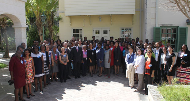 A group photo of workshop participants and facilitators