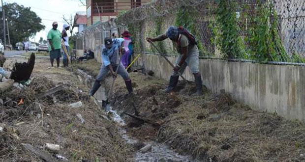 Some of the extensive clean-up works that have been executed in and around the city