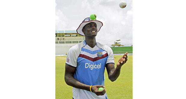 Fast bowler Jason Holder ... appointed as the new West Indies ODI captain.