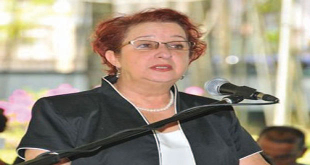 Opposition Chief Whip Gail Teixeira