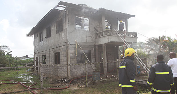 Addil Rahim’s home has been destroyed by fire