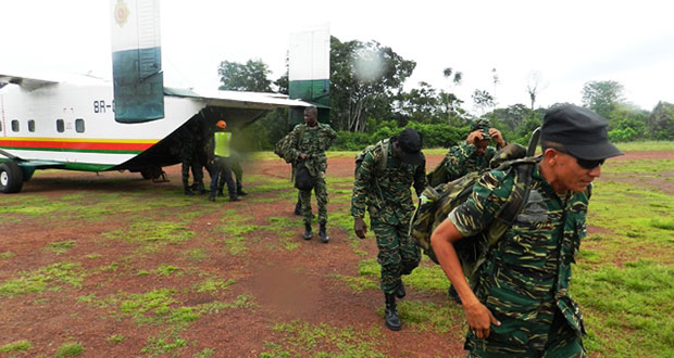 File photo of GDF Special Forces on the ground