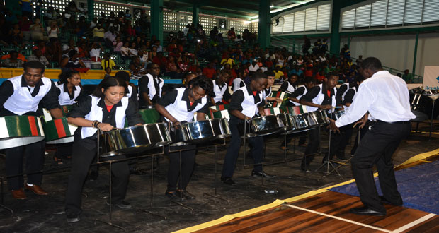 Performing under the ‘Large School Bands’ category,  Bishops’ High School played their hearts out with keys on point, as well as moves