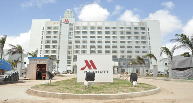 The Marriott Hotel in Georgetown, Guyana