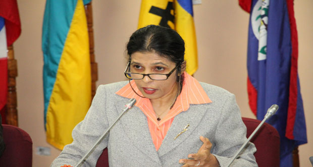 Dr Manorma Soeknandan, CARICOM’s Deputy Secretary-General