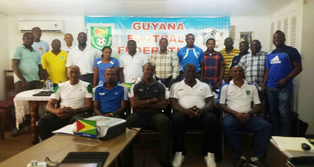 Participants of the recently held GFF Referee Instructor/Assessor Course.