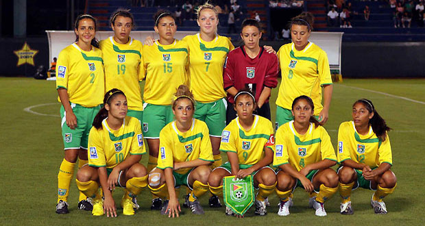 Flashback! Guyana’s female football team at the 2010 CONCACAF Gold Cup in Mexico