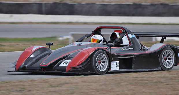 Mark Vieira sits in his SR3 Radical.