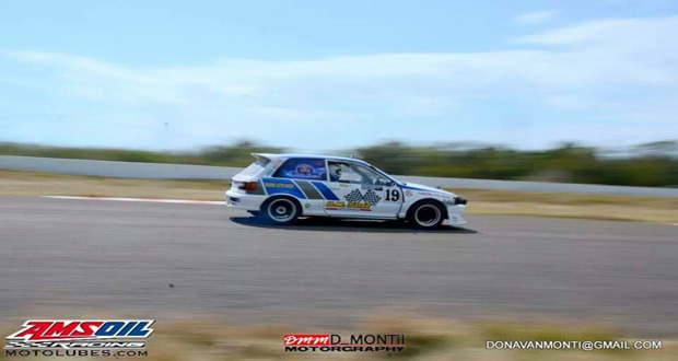 Rameez Mohammed tests his Toyota Starlet.
(Photo by Donavan Montague)