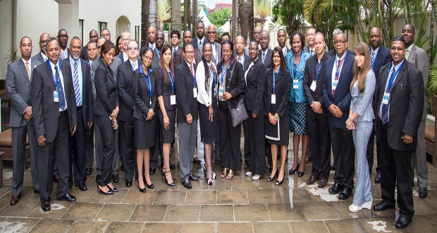 Minister within the Ministry of Public Infrastructure Annette Ferguson was part of a local delegation that attended the “Insider Threat” seminar in Trinidad and Tobago
