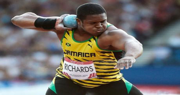 O’Dayne Richards took bronze in the event.