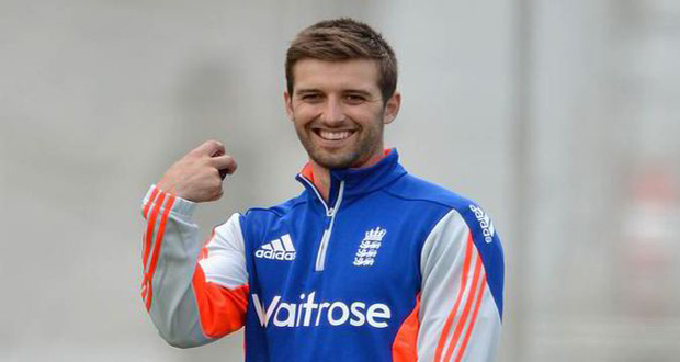 England fast bowler Mark Wood