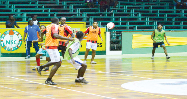 The quarterfinal night of the GT Beer Futsal Tournament produced 45 goals on Sunday night.