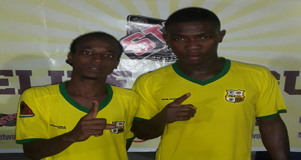 Deon Alfred and Jermaine Somerset were Pele's goalscorers.