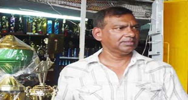 Proprietor of Trophy Stall, Ramesh Sunich