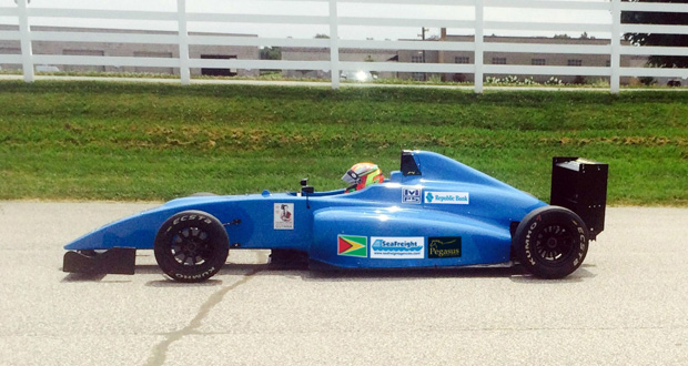 Calvin Stanley Ming testing at Putnam Park Road Course, Indiana