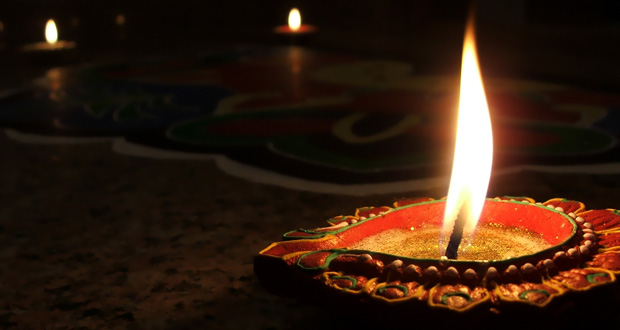 Diwali is the celebration of light over darkness