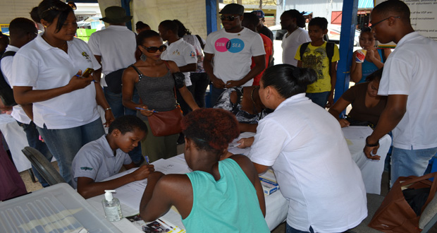 Lindeners signing up as volunteers for Guyana’s 50th Anniversary celebrations