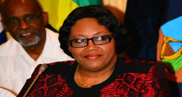 Chairperson of COTED and Surinamese Minister of Trade and Industry, Sieglien Burleson