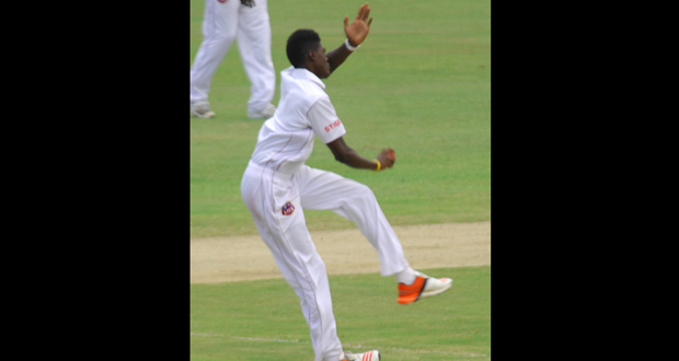 Pacer Alazarri Joseph recorded his first regional five-wicket haul