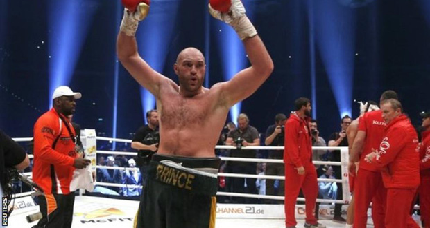 Tyson Fury secured a unanimous points decision to become the new world heavyweight champion.