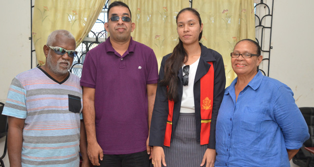 Members of the GSB. From left: Mr Cecil Morris, Ganesh Singh, Rosemarie Ramitt and Theresa Pemberton
