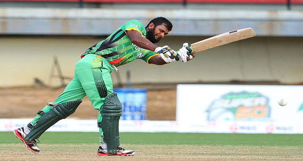 Assad Fudadin made 44 (not out) for Guyana.