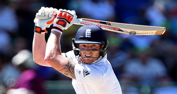 Ben Stokes struck 11 fours and an England record 11 sixes in his 258 against South Africa at Newlands in the second Test. Photograph: Gallo Images/Getty ...