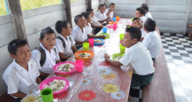 Some $1.9B have been allocated to the National School Feeding Programme this year, catering for more than 7,000 students from the hinterland regions