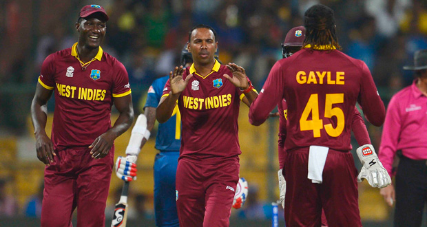 Skipper Darren Sammy’s men hold the aces after their two wins from opening matches.