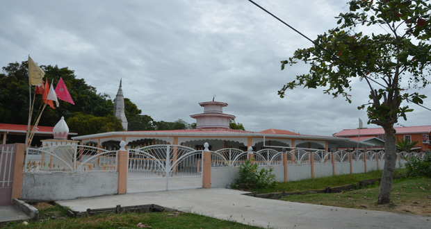 An external view of the rehabilitated Shiv Shankar Mandir