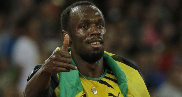 Jamaica sprint star Usain Bolt