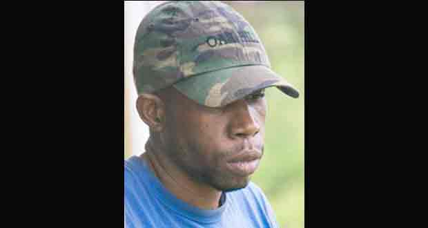 Abishai Caesar, as he appeared in court yesterday