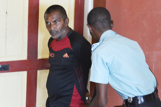 Rape accused Lakeram Persaud. [Guyana Chronicle photo]