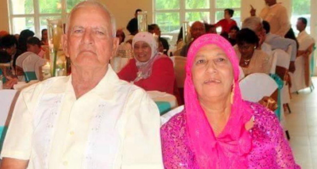 Dead couple: Mohamed and Bibi Jamila Munir