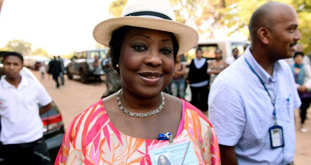 Fatma Samba Diouf Samoura of Senegal has previously worked for the UN and in the private sector.