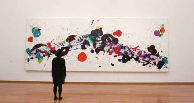 There is the story of a bright abstract Sam Francis painting which made a lady recover from persistent depression upon seeing it