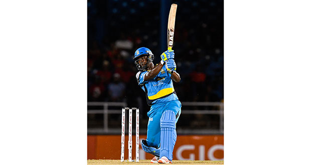 Johnson Charles' 52 set up St Lucia Zouks' chase, Trinbago Knight Riders v St Lucia Zouks, CPL 2016, Port of Spain, June 29, 2016. (Sportsfile via Getty Images)