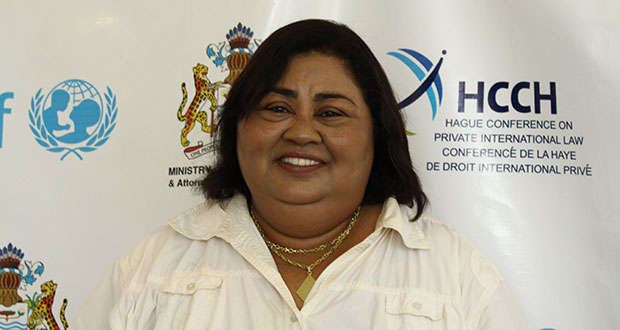 Suriname’s Minister of Justice and Police Dr Jennifer Van Dijk-Silos