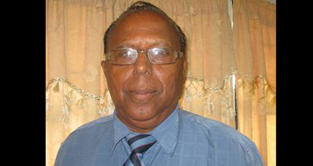 Former Region Six REO, Dr. Verasammy Ramayya