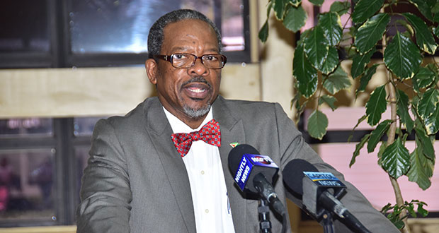 Vice Chancellor of the University of Guyana, Ivelaw Griffith