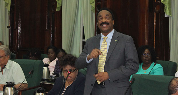 Attorney General and Minister of Legal Affairs, Basil Williams