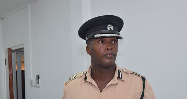Deputy Director of Prisons, Gladwin Samuels
