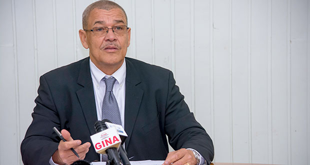 GRA Commissioner General, Godfrey Statia