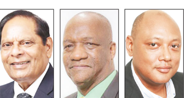 Prime Minister Moses Nagamootoo, Minister of State Joseph Harmon and Minister Raphael Trotman are leading the probe into rental of a new pharmaceutical storage bond