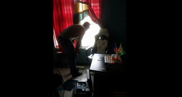 The Linden Mayor’s Office has been left ransacked after Tuesday’s break-in